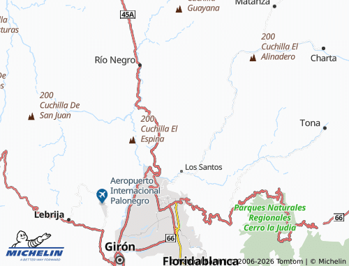 Mapa MICHELIN San Cayetano - ViaMichelin