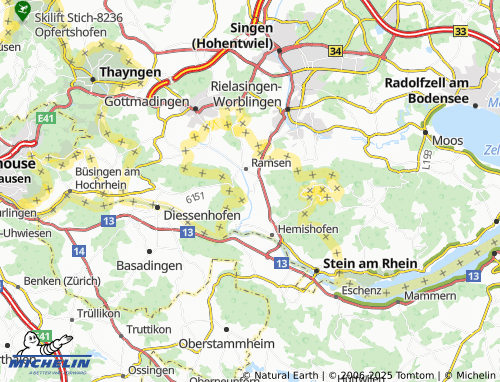 MICHELIN-Landkarte Wilen - ViaMichelin