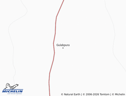 Mapa MICHELIN Gulabpura - ViaMichelin
