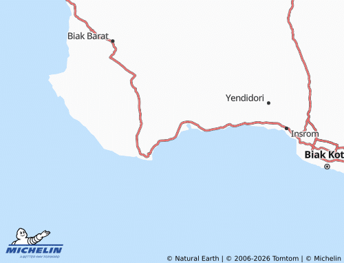 Mapa MICHELIN Padwa Pantai - ViaMichelin