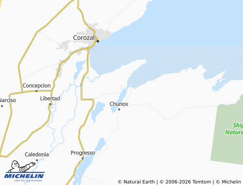 Mappa MICHELIN Copper Bank - ViaMichelin