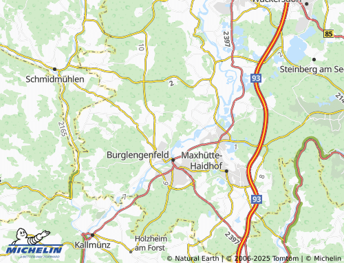 MICHELIN Dirnau map - ViaMichelin