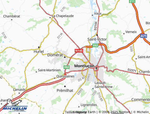 MICHELIN La Guillaumette map - ViaMichelin