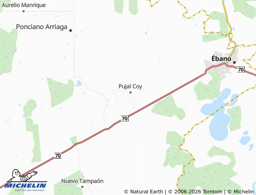 MICHELIN Doroteo Arango map - ViaMichelin