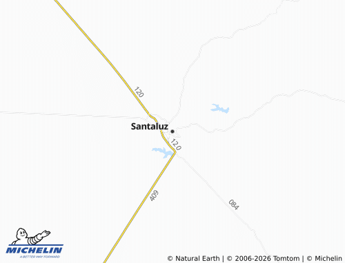 MICHELIN Santaluz map - ViaMichelin