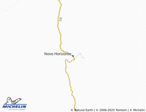 MICHELIN Novo Horizonte map - ViaMichelin