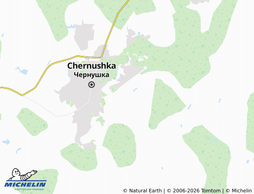 MICHELIN-Landkarte Ashsha - ViaMichelin