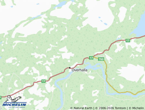 MICHELIN-Landkarte Svalia - ViaMichelin
