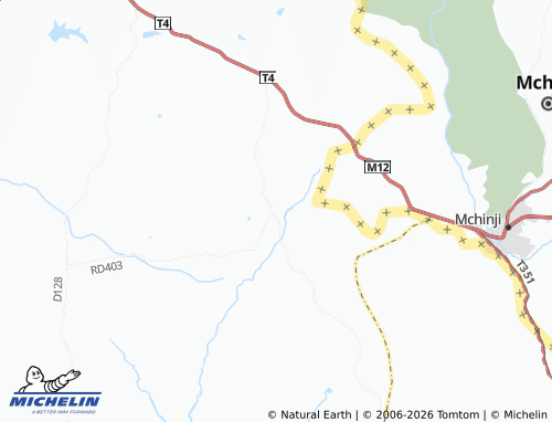 MICHELIN Kwambi map - ViaMichelin