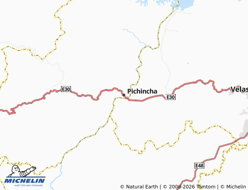 MICHELIN Pichincha map - ViaMichelin