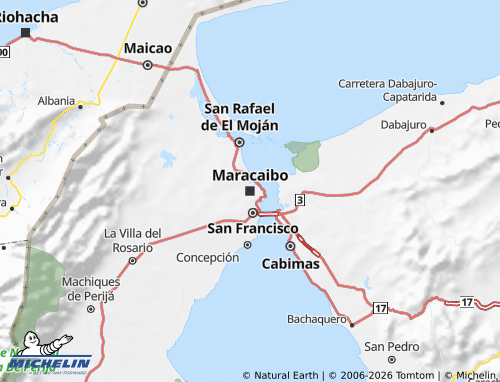 Carte MICHELIN Zulia - ViaMichelin
