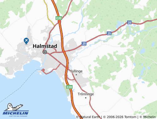 Carte MICHELIN Björkås - ViaMichelin