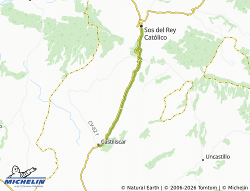 MICHELIN Novellacos map - ViaMichelin