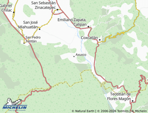 Carte MICHELIN Axuxco - ViaMichelin