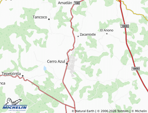 Mapa MICHELIN Sector Popular Cnop - ViaMichelin