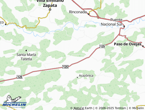 MICHELIN La Ternera map - ViaMichelin