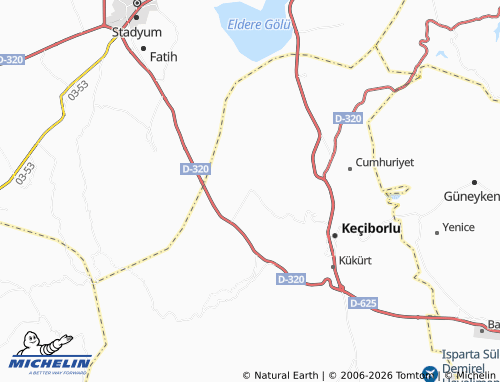 Mappa MICHELIN Aydoğmuş - ViaMichelin