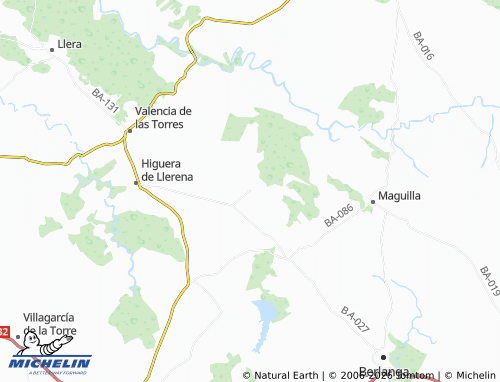 Mapa MICHELIN Rubiales - ViaMichelin