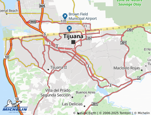MICHELIN Bustamante map - ViaMichelin