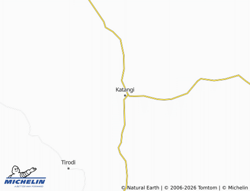 Mappa MICHELIN Katangi - ViaMichelin