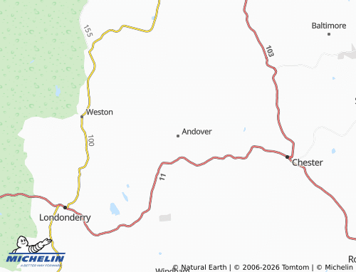 Mappa MICHELIN Andover - ViaMichelin