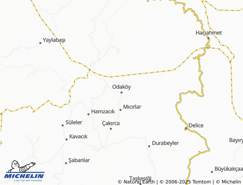 MICHELIN Odaköy map - ViaMichelin