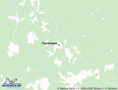 MICHELIN Tlacotepec map - ViaMichelin