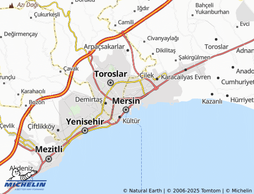 MICHELIN Mithatpaşa map - ViaMichelin