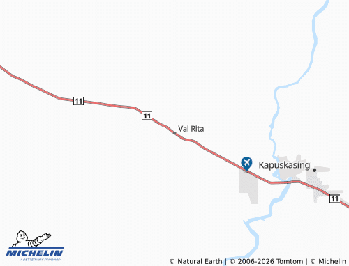 Kaart MICHELIN Val Rita - ViaMichelin