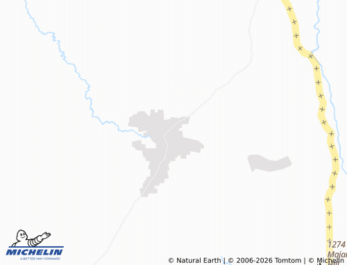 MICHELIN Nkange map - ViaMichelin