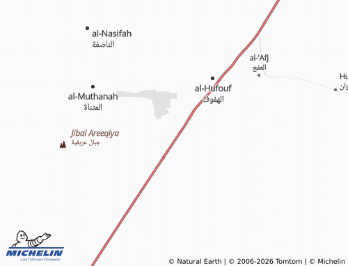 MICHELIN-Landkarte al-Shumou' - ViaMichelin