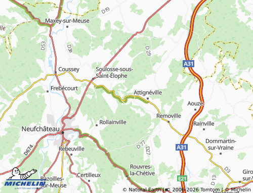 Mapa MICHELIN Harchéchamp - ViaMichelin