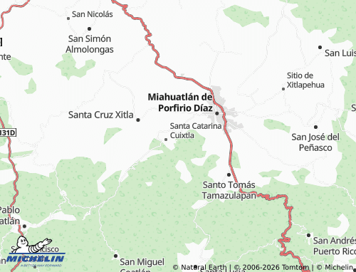 MICHELIN Tercera map - ViaMichelin