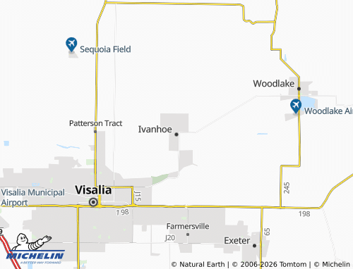 Mappa MICHELIN Ivanhoe - ViaMichelin