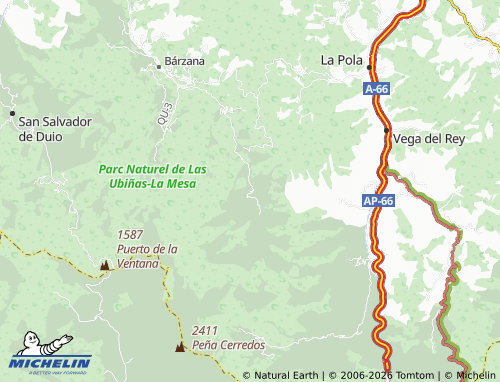 MICHELIN-Landkarte Cortes - ViaMichelin