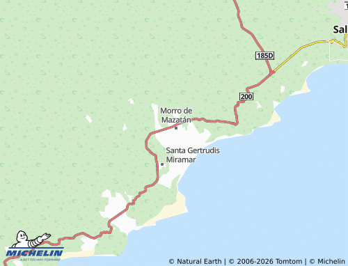 MICHELIN Cantarrana map - ViaMichelin