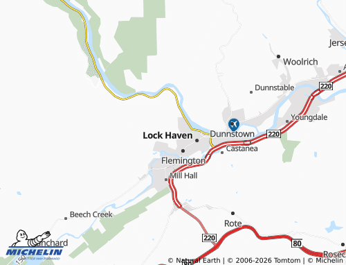 Carte MICHELIN Allison - ViaMichelin