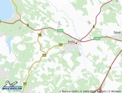 MICHELIN Kulna map - ViaMichelin