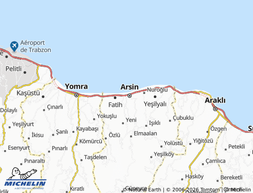 Mappa MICHELIN Yeşilce - ViaMichelin