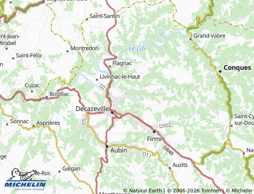 Mapa MICHELIN Agnac - ViaMichelin