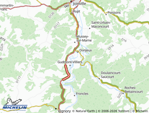 MICHELIN Rouvroy-sur-Marne map - ViaMichelin