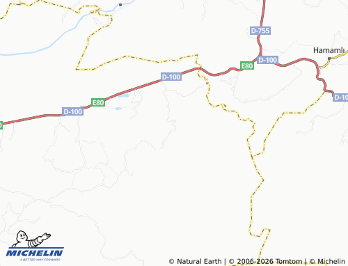 MICHELIN Davutbeyli map - ViaMichelin