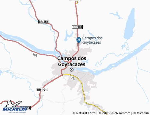 Mappa MICHELIN Parque Presidente Vargas - ViaMichelin