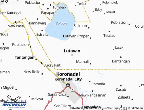 MICHELIN-Landkarte Lutayan - ViaMichelin