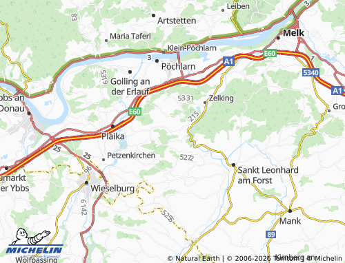 Mapa MICHELIN Arb - ViaMichelin