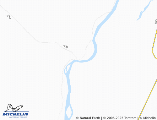 MICHELIN Gameleira da Lapa map - ViaMichelin