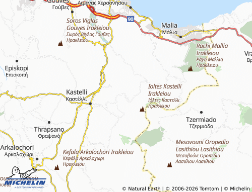 Mapa MICHELIN Askoi - ViaMichelin