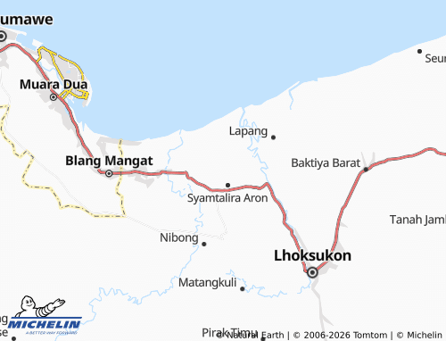 MICHELIN Ampeh map - ViaMichelin