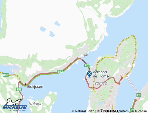 Mappa MICHELIN Kvaløysletta - ViaMichelin