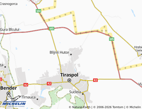 Mappa MICHELIN Blijnii Hutor - ViaMichelin
